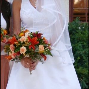 David’s Bridal wedding dress